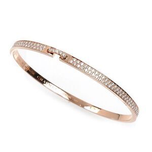 Chaumet Liens Evidence Au750 Pink Gold Diamond Bracelet